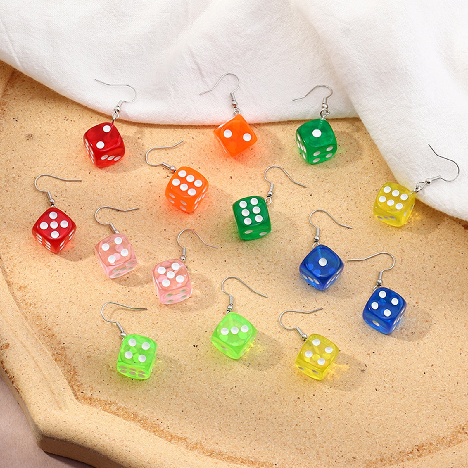 Handmade layered boba earrings #earrings... - Depop